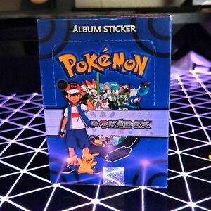 Pokemon album sticker poledex